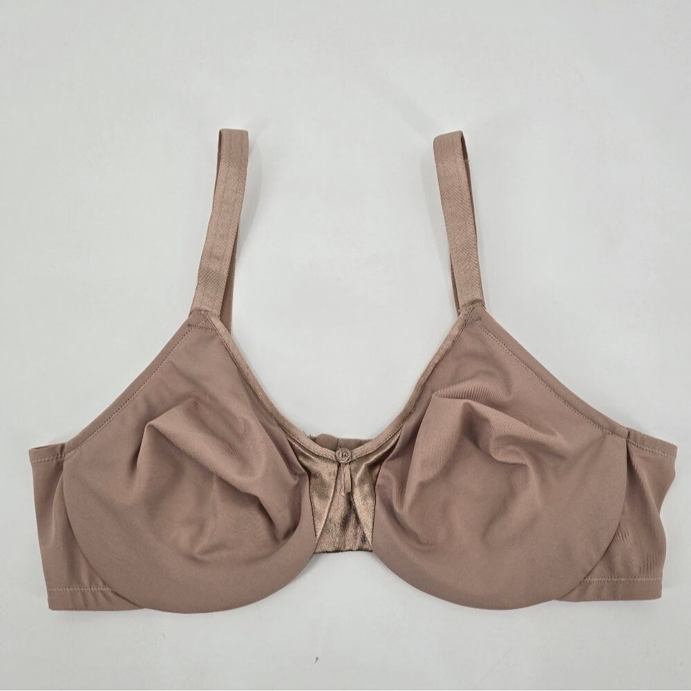 OLGA Warners Underwire Softcup Lift Ultimate Comfort Tan Bra Size 38C